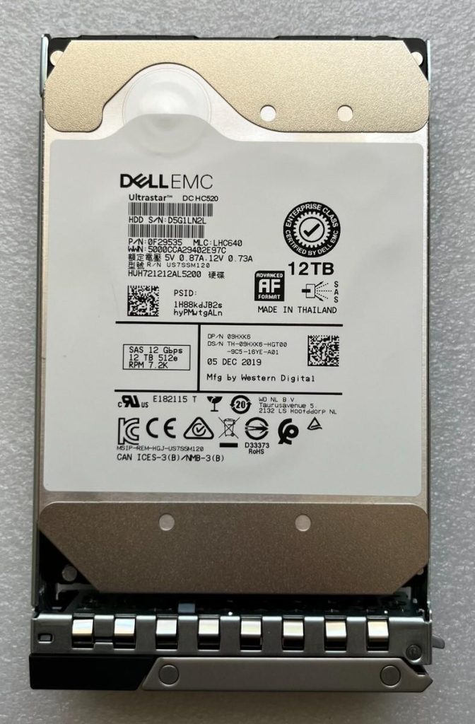 هارد Unity 12TB پارت نامبر (D3-VS07-12000)